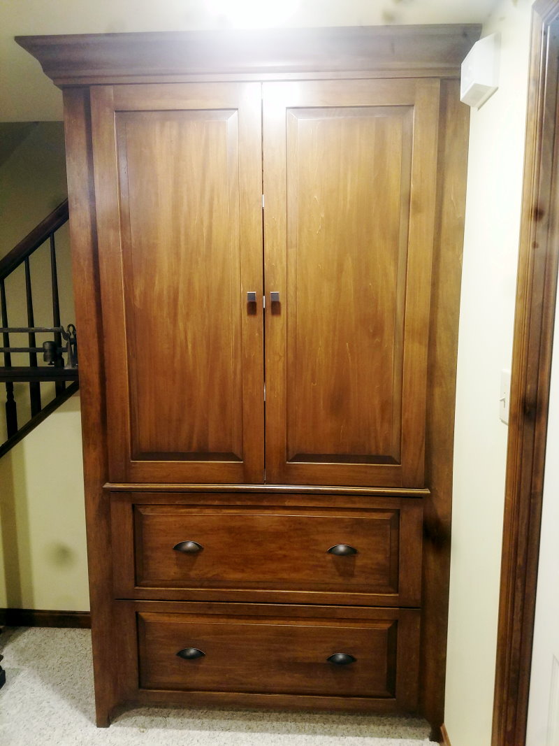 Built
                  in cabinet